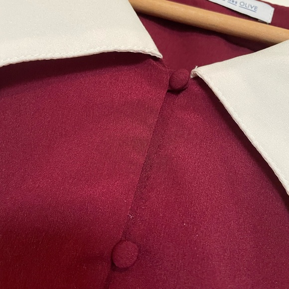 Burgundy summer tops - Picture 3 of 3